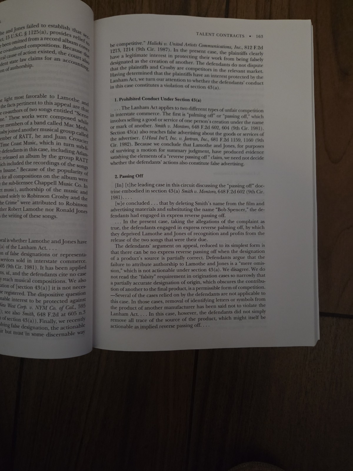 Law and Business of the Entertainment Industries 5th Edition Hardcover