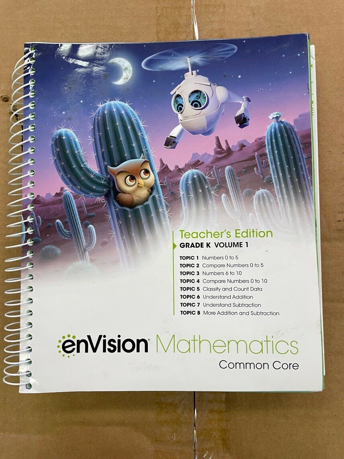 EnVision Mathematics Common Core Grade K-Teacher’s Ed Vol 1&2&Overview