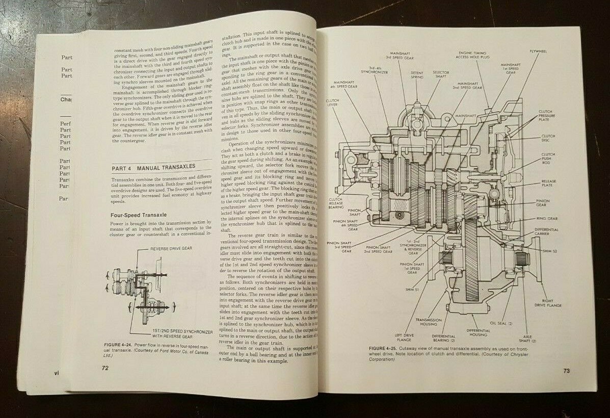 Automotive Drive Trains Paperback Textbook 1984 208 Pages Thiessen/Dales
