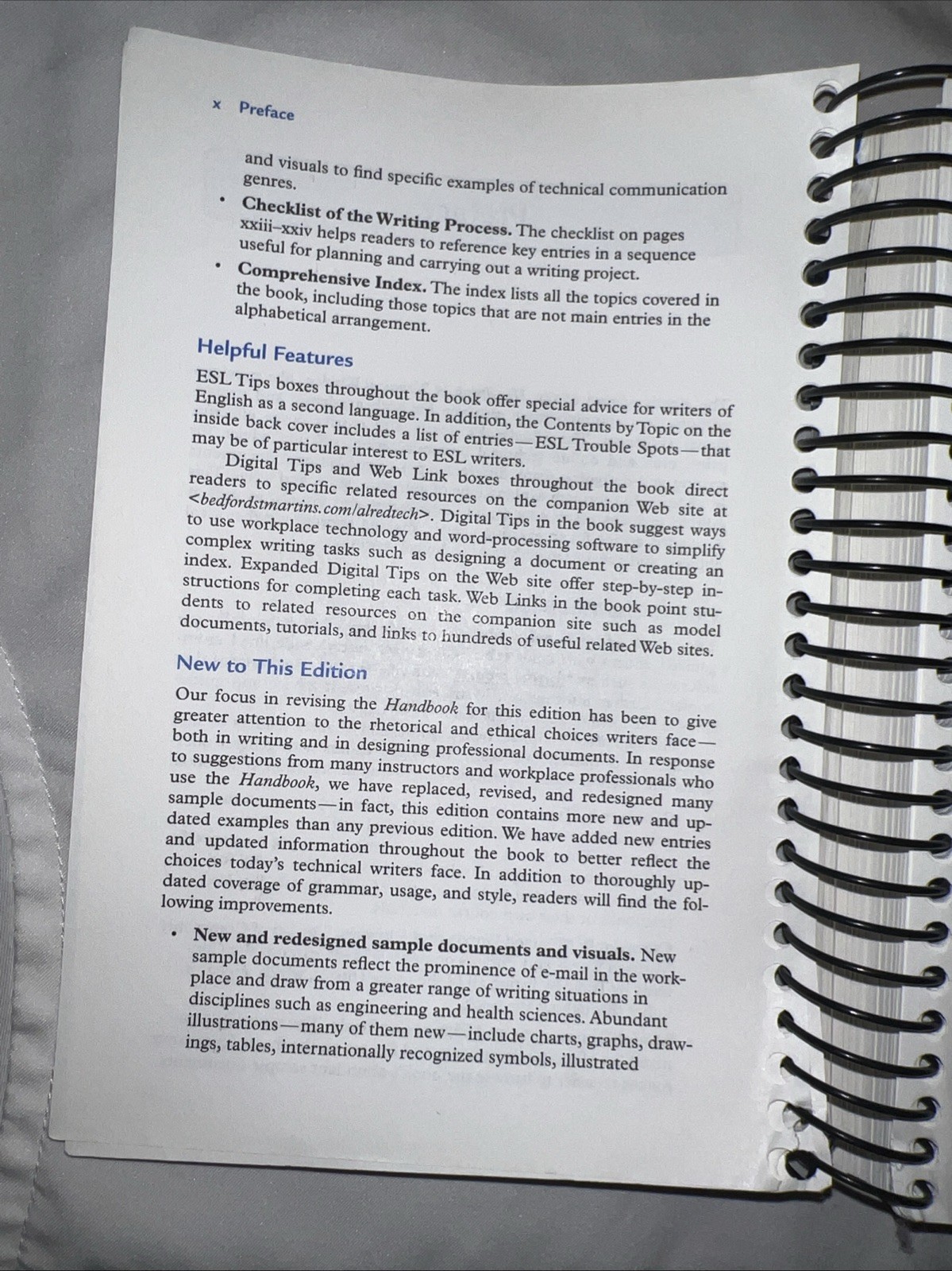 HANDBOOK OF TECHNICAL WRITING By Alred, Brusaw & Oliu – 8th Edition 2006 GREAT