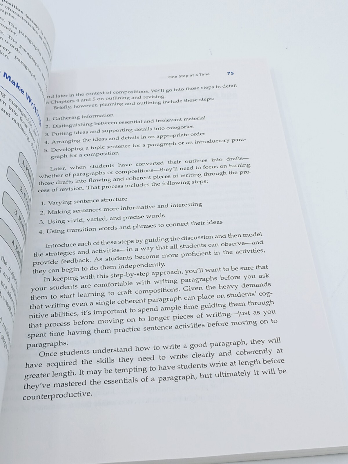 The Writing Revolution: A Guide To Advancing Thinking Through Writing In V Good.