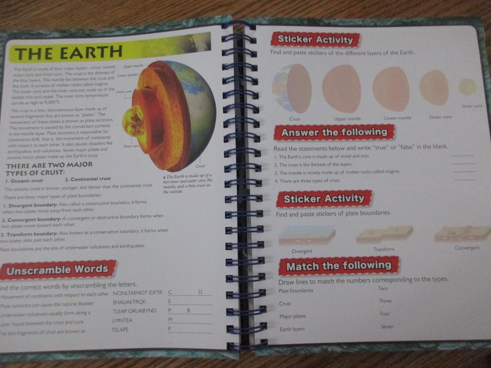 Puzzle Book & Stickers-Solve, Stick, and Learn (Wonders of Learning)