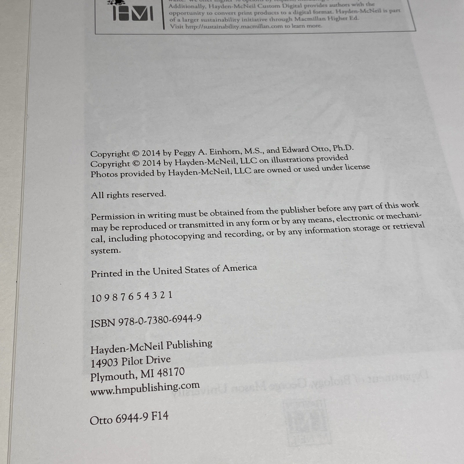 Genetics Laboratory Manual 8th Edition – Adamkewicz Einhorn Otto GMU