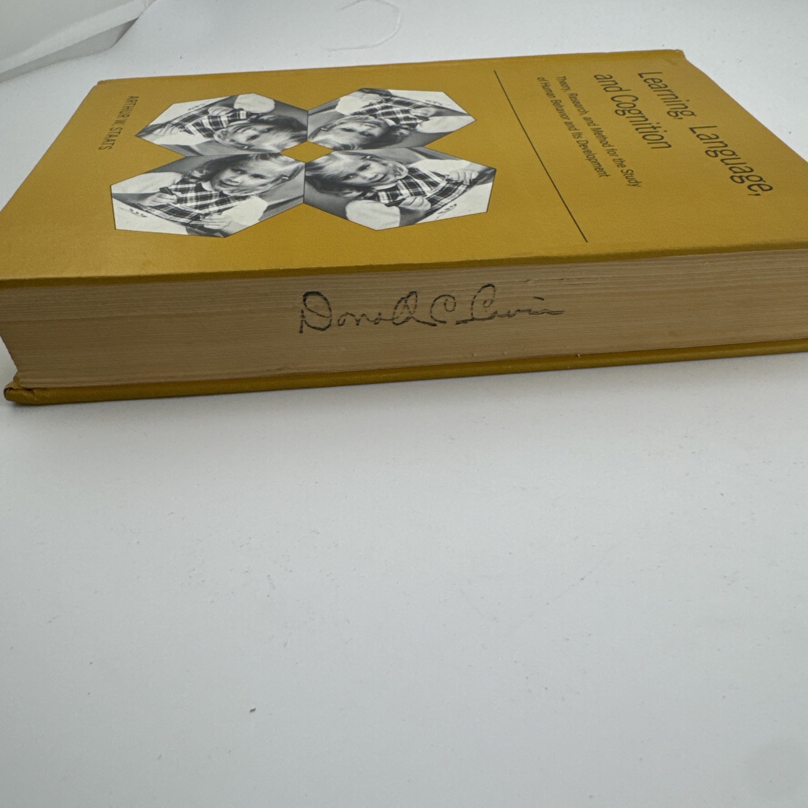 1968 HC Learning, Language, and Cognition by Staats, Arthur W.