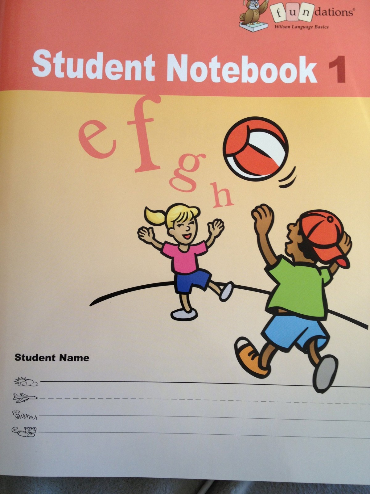 Student Notebook 1 (Wilson Language Basics)