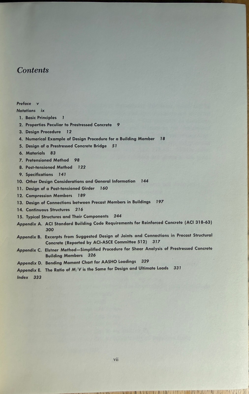 Modern Prestressed Concrete (1967) & Design of Prestressed Concrete (1976) 2 Bks