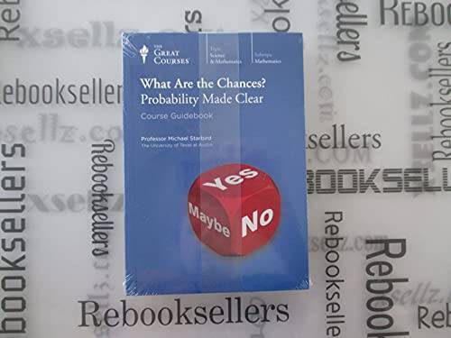 The Great Courses: What Are the Chances Probability Made Clear – DVD – GOOD