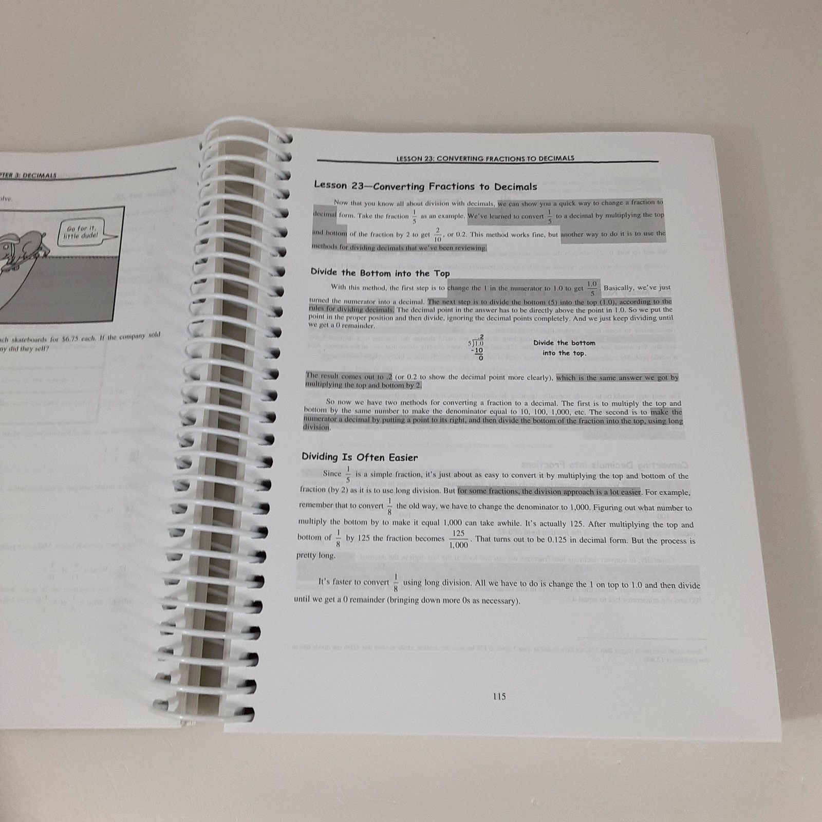 Teaching Textbooks Pre Algebra 2.0 Spiral Bound Test Book Answer Key Homeschool