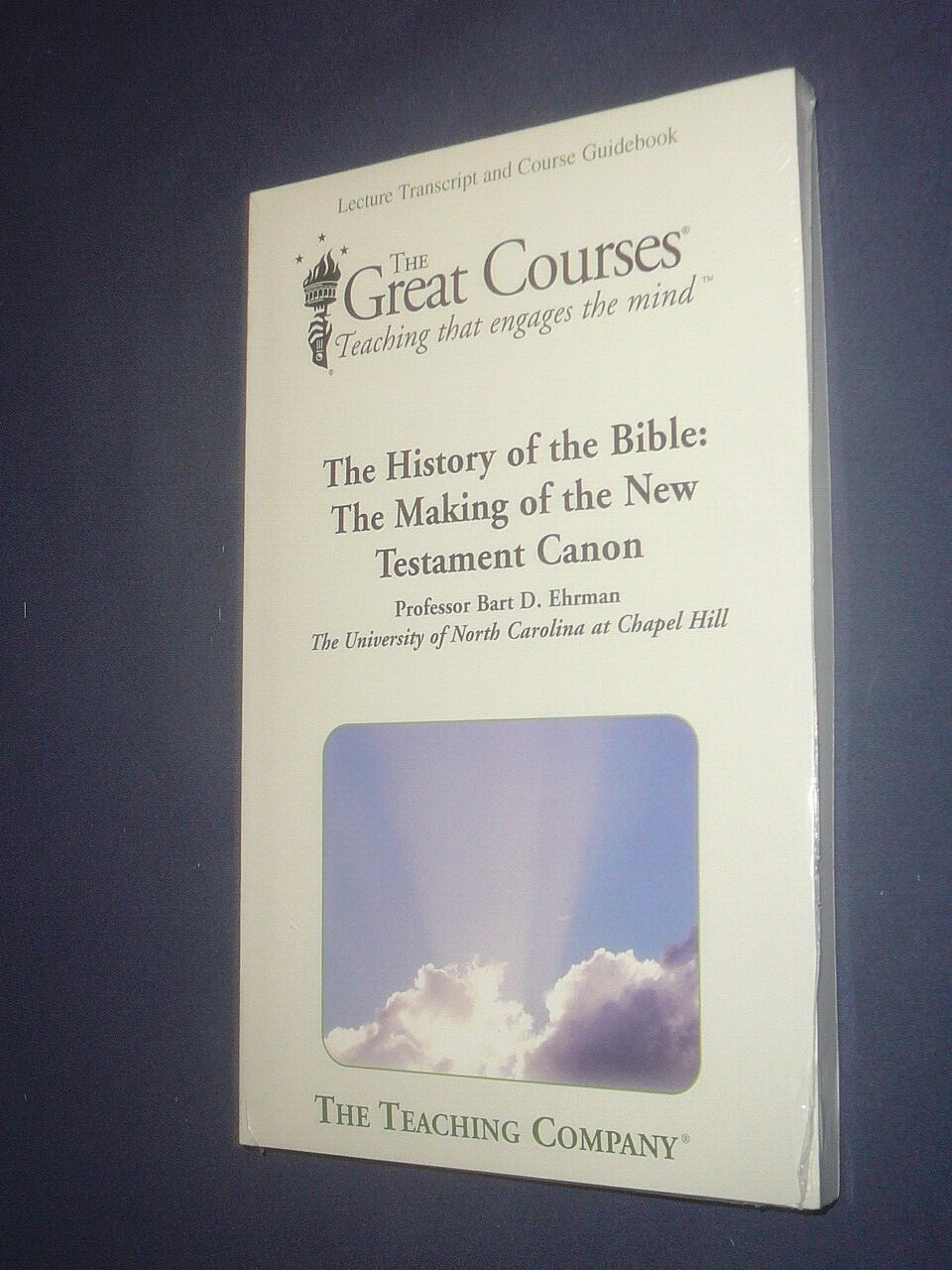 Teaching Co Great Courses TRANSCRIPTS : THE HISTORY OF THE BIBLE new