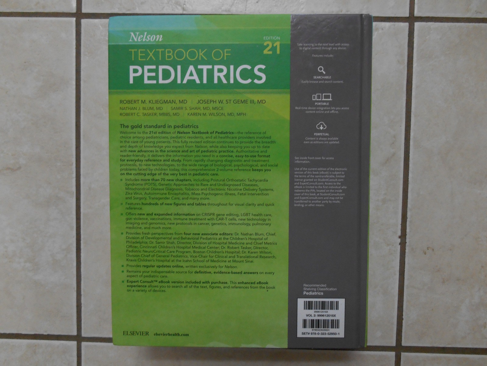 Nelson Textbook of Pediatrics, 2-Volume Set (NelsonPediatrics)