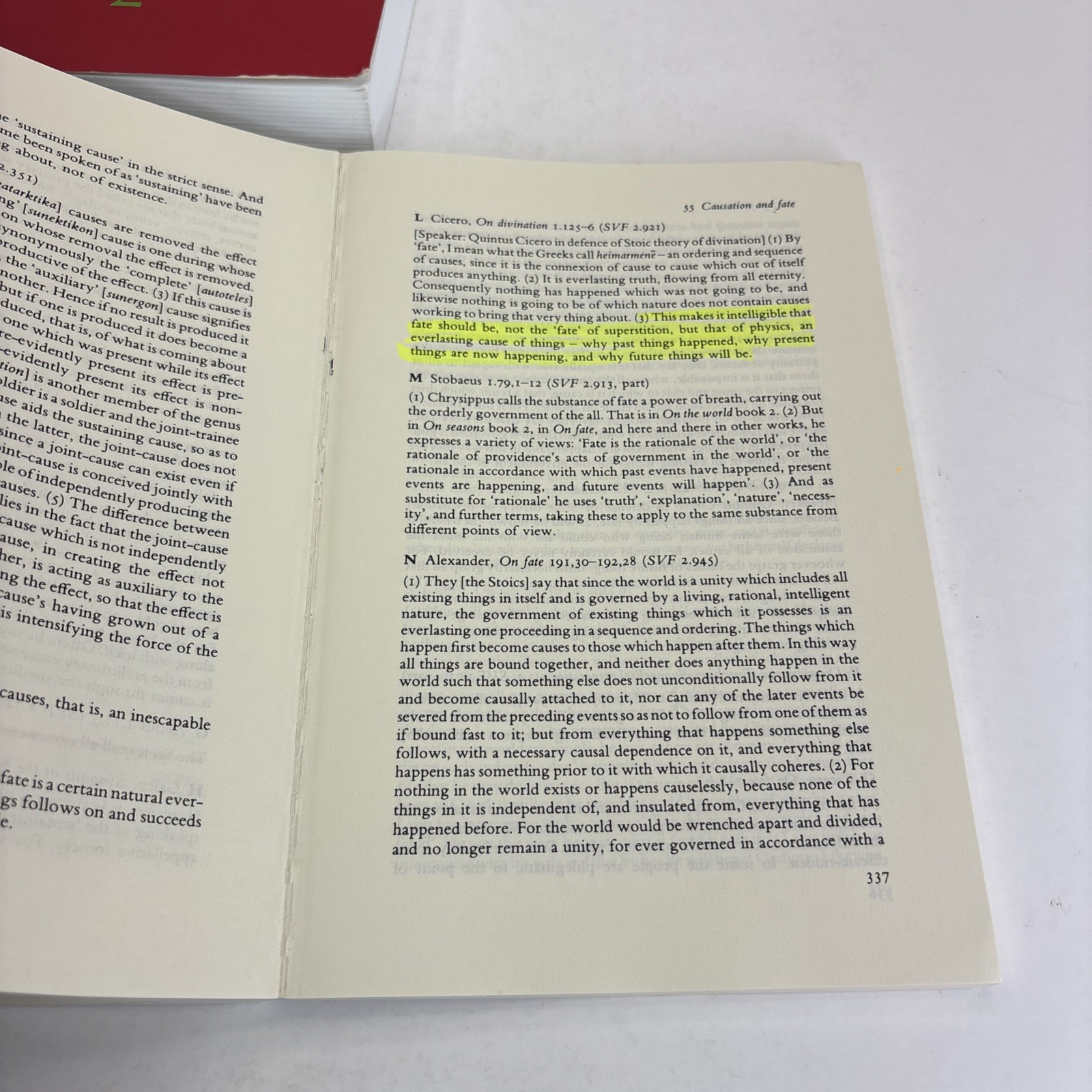 The Hellenistic Philosophers 2 Volumes (Translations, Latin, Greek) CAMBRIDGE