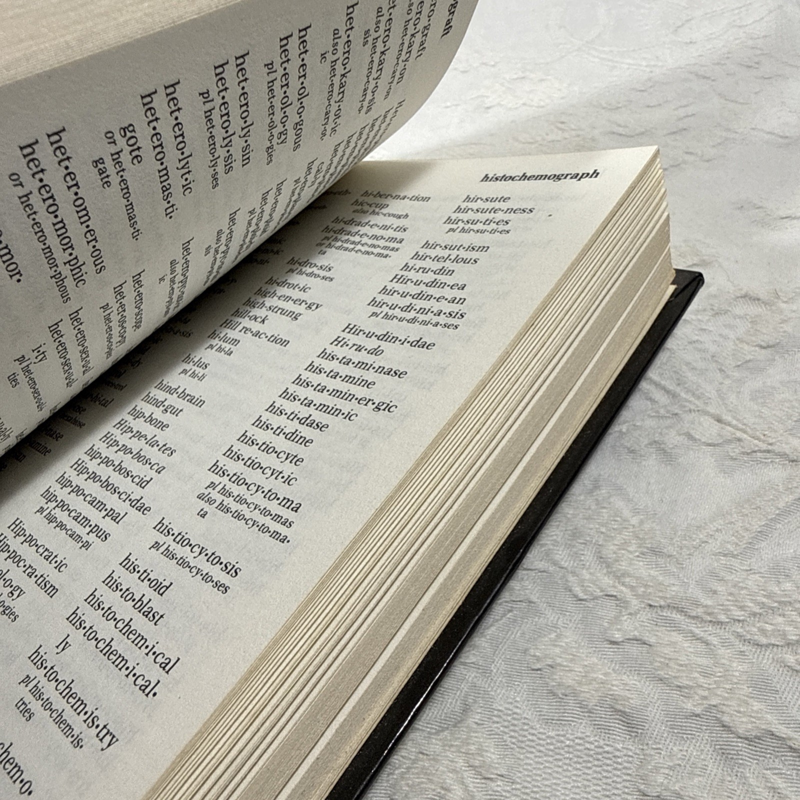 1975 Websters Medical Speller Small Size Hardcover Textbook By Merriam-Webster