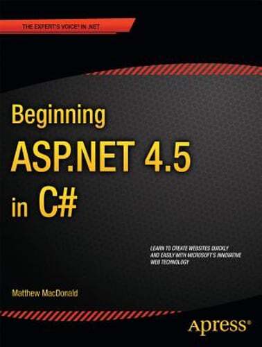 Beginning ASP.NET 4.5 in C# by Matthew MacDonald: Used