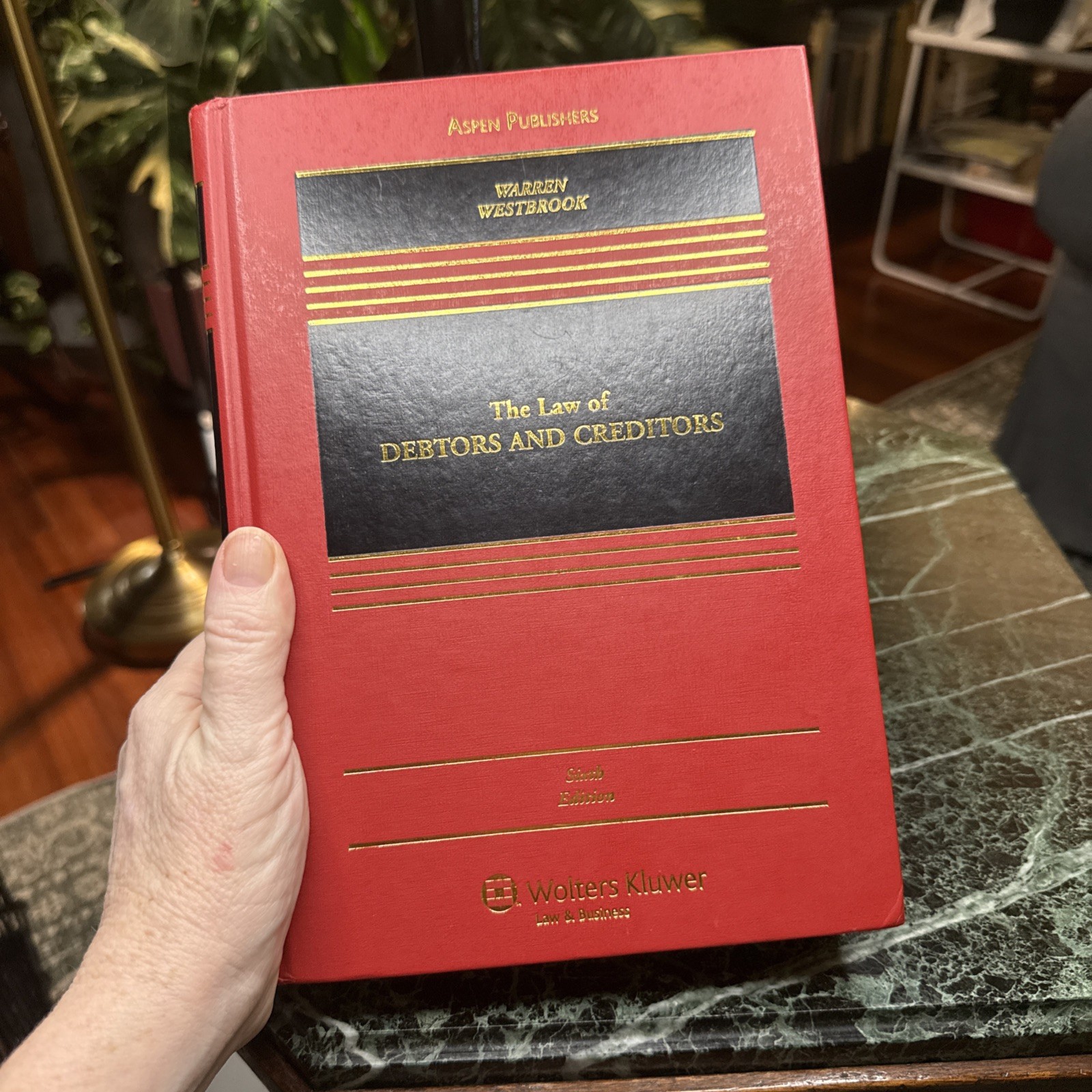 The Law of Debtors and Creditors Sixth Edition hardcover Book Warren Westbrook