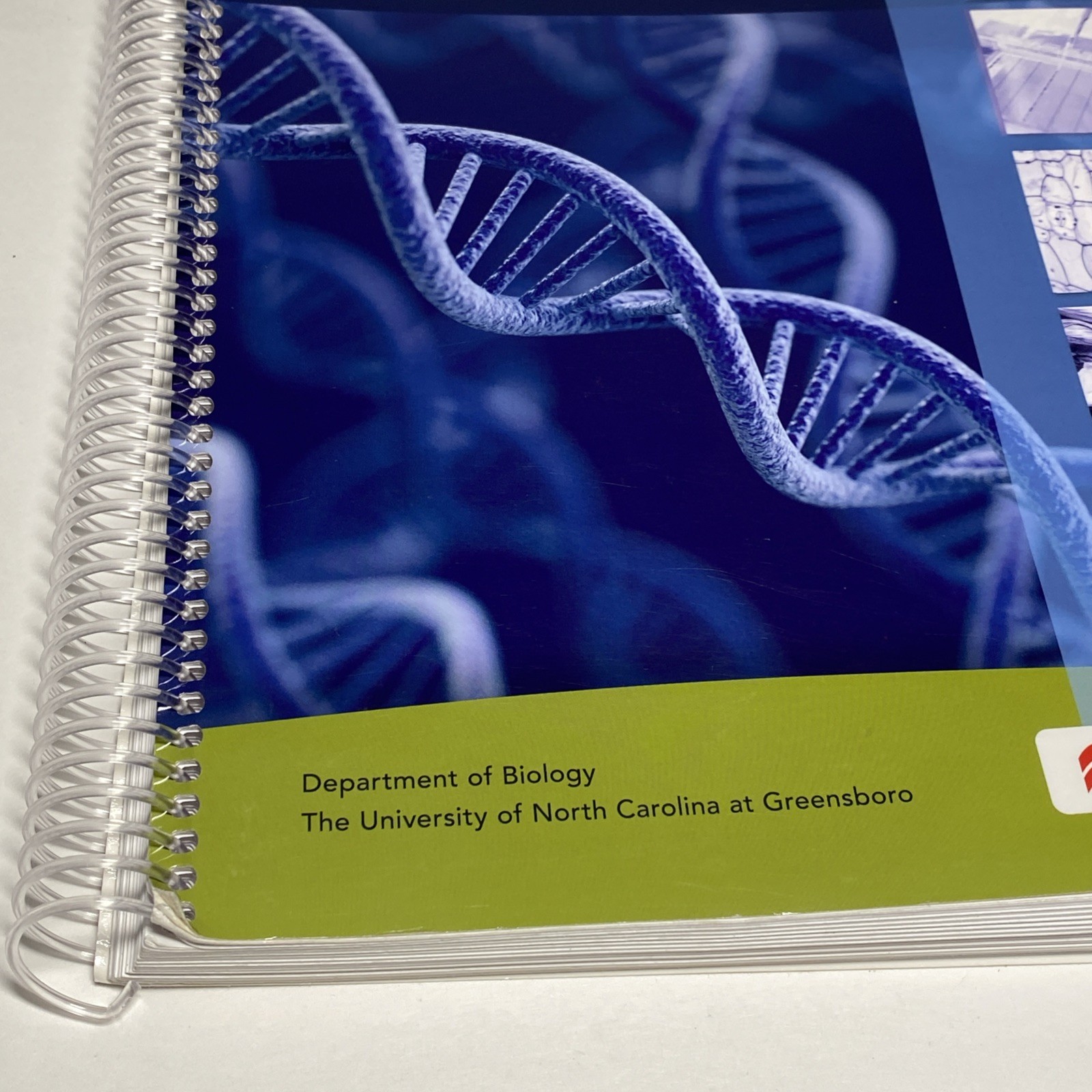 UNCG BIO 111L Lab Manual: Principles of Biology I – Hayden-McNeil (2019-2020)