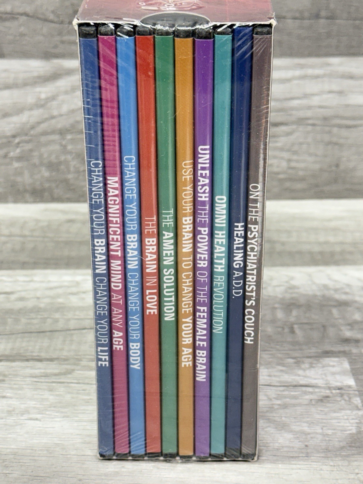 The Ultimate Brain Box X (10 DVD set) w/Daniel G.Amen, MD BRAND NEW & SEALED!