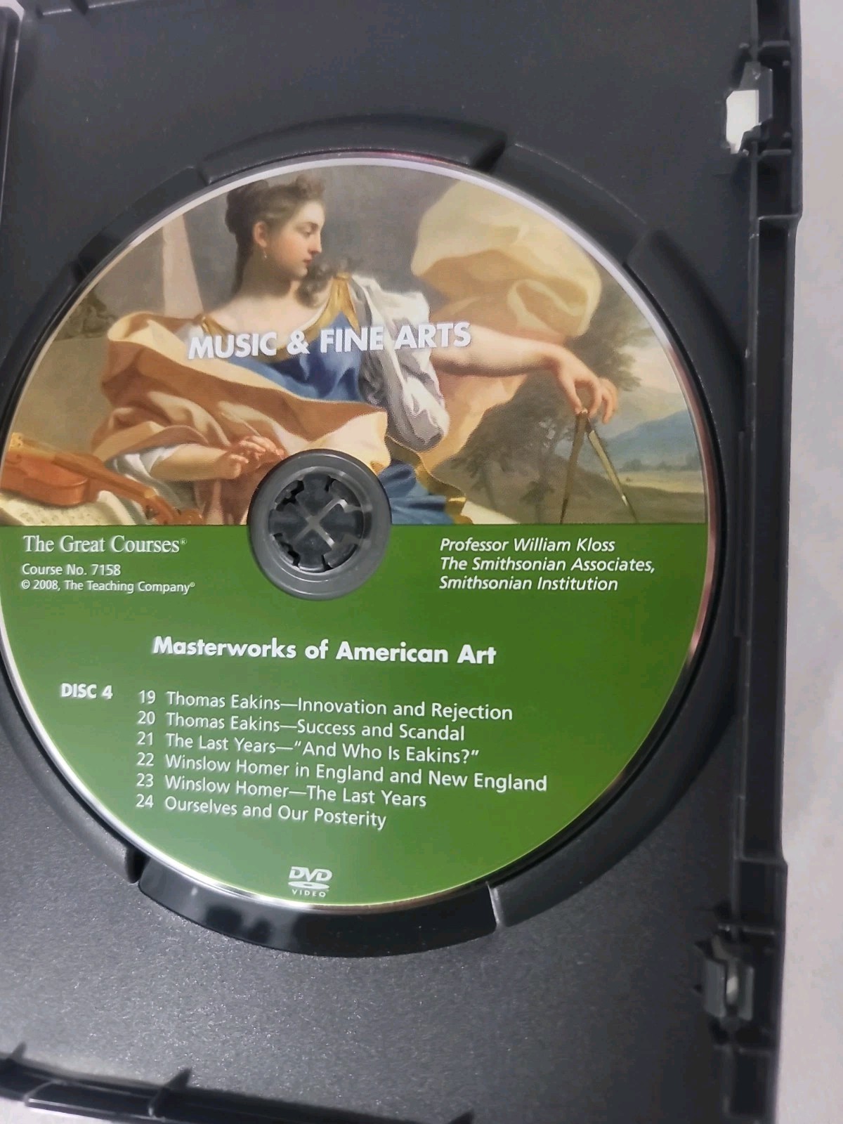 The Great Courses: Masterworks of American Art – Pts 1 & 2 -William Kloss -FR SH
