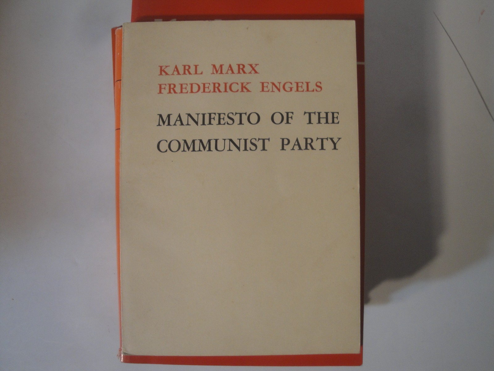 Marx-Engels LOT 4 / COMMUNIST MANIFESTO/ON DIALECTICAL MATERIALISM/READER