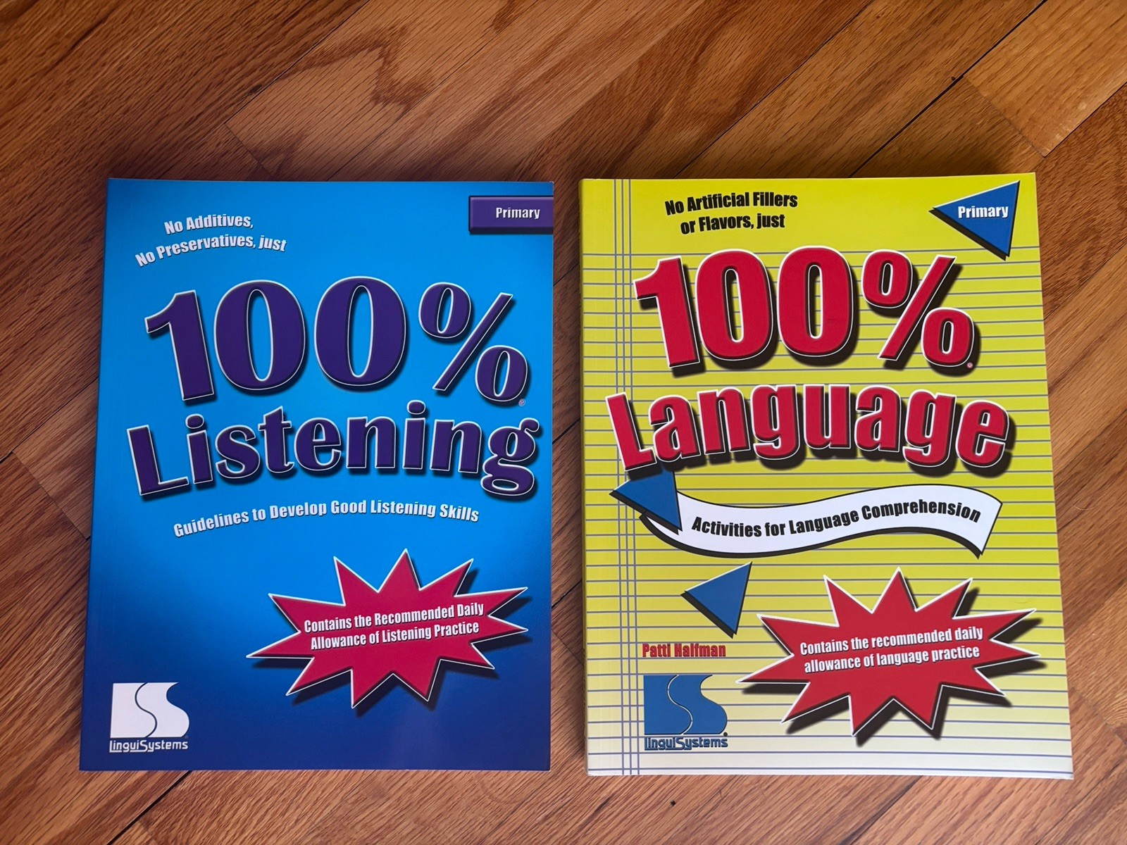 LinguiSystems 100% Language & 100% Language, Primary, Autism ASD Speech Therapy