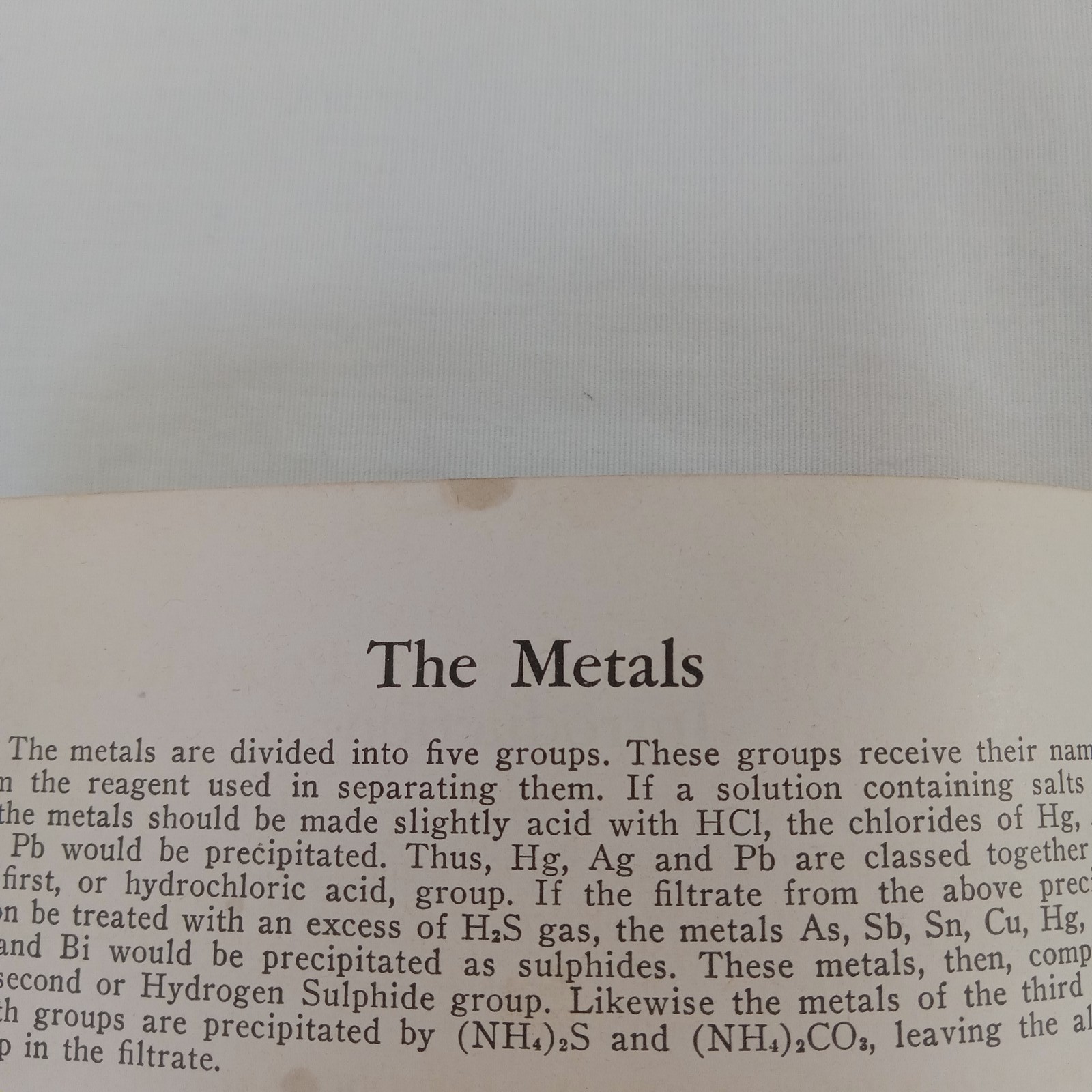 Qualitative Analysis J.O. Frank Fourteenth Edition 1948 Chemistry Booklet 38 Pgs