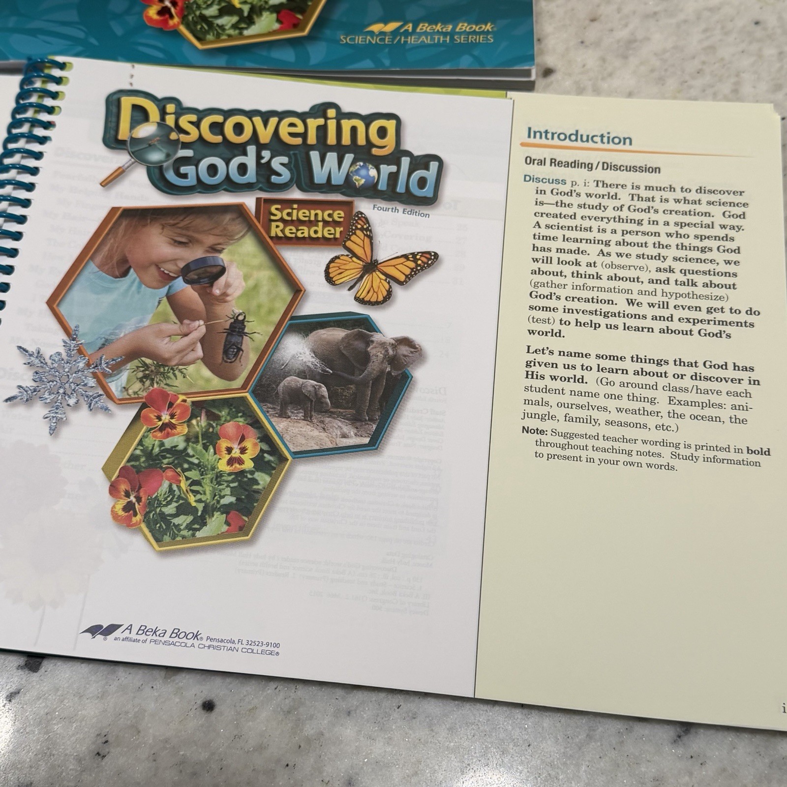 Abeka 1st Grade History Science Health 1 Lesson Plans Readers New