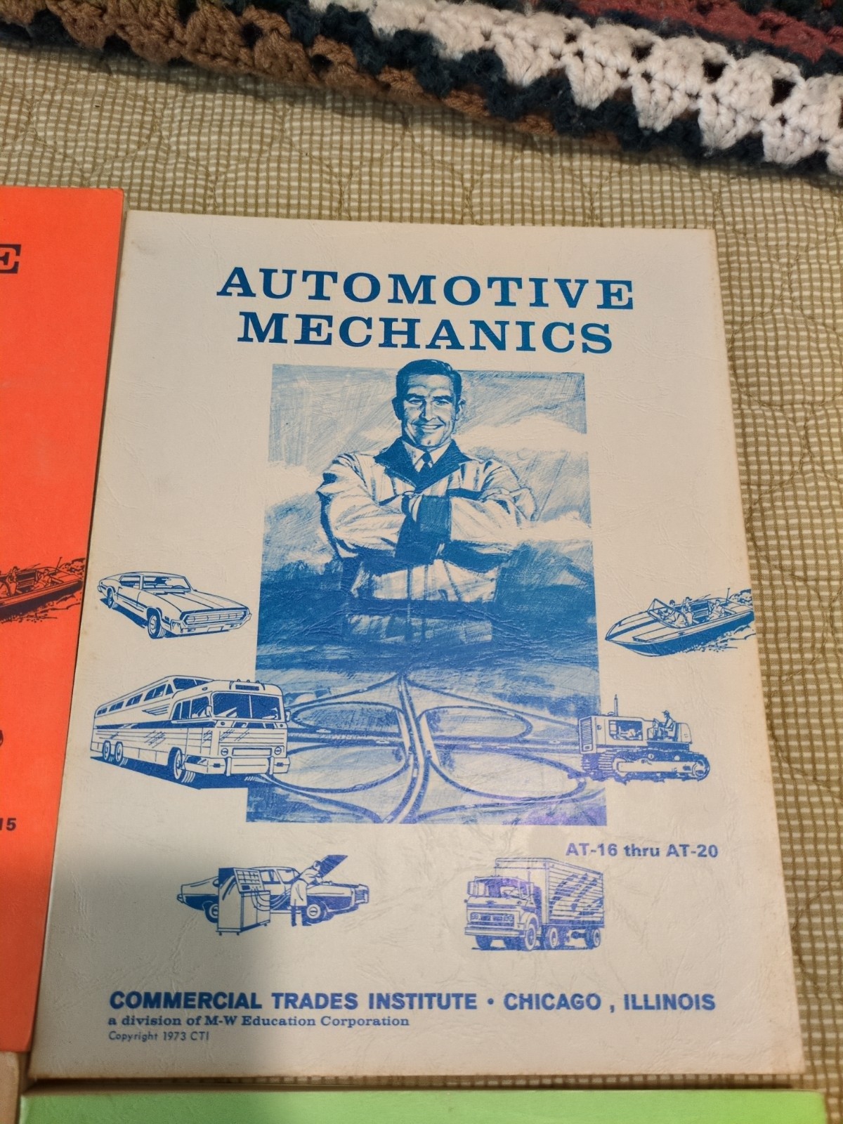 Automotive Mechanics (Lot of Six) AM37-AM40 AM46-AM50 Vintage