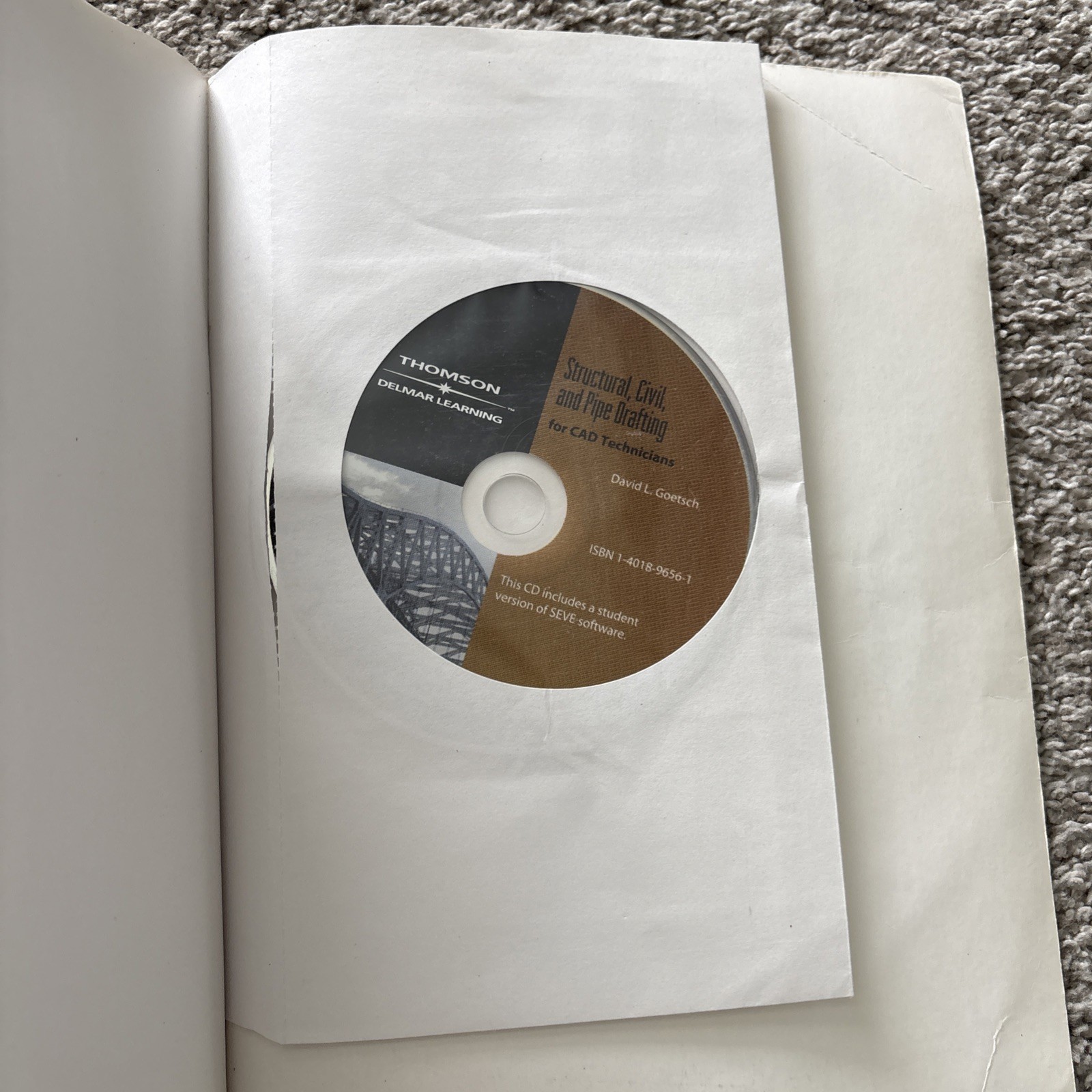 Structural Civil And Pipe Drafting by David Goetsch w/ CD