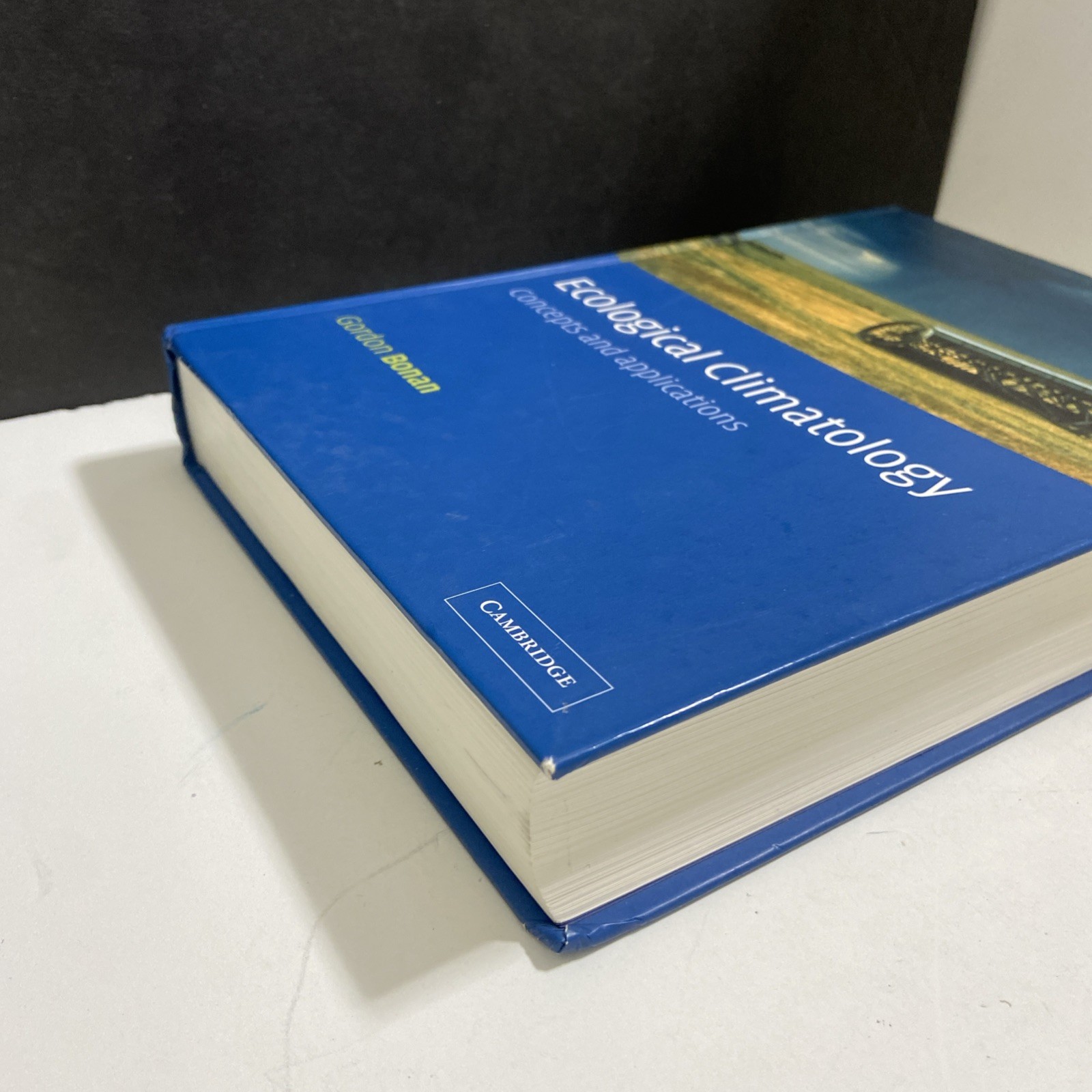ECOLOGICAL CLIMATOLOGY: CONCEPTS AND APPLICATIONS By Gordon B. Bonan- 👍👍