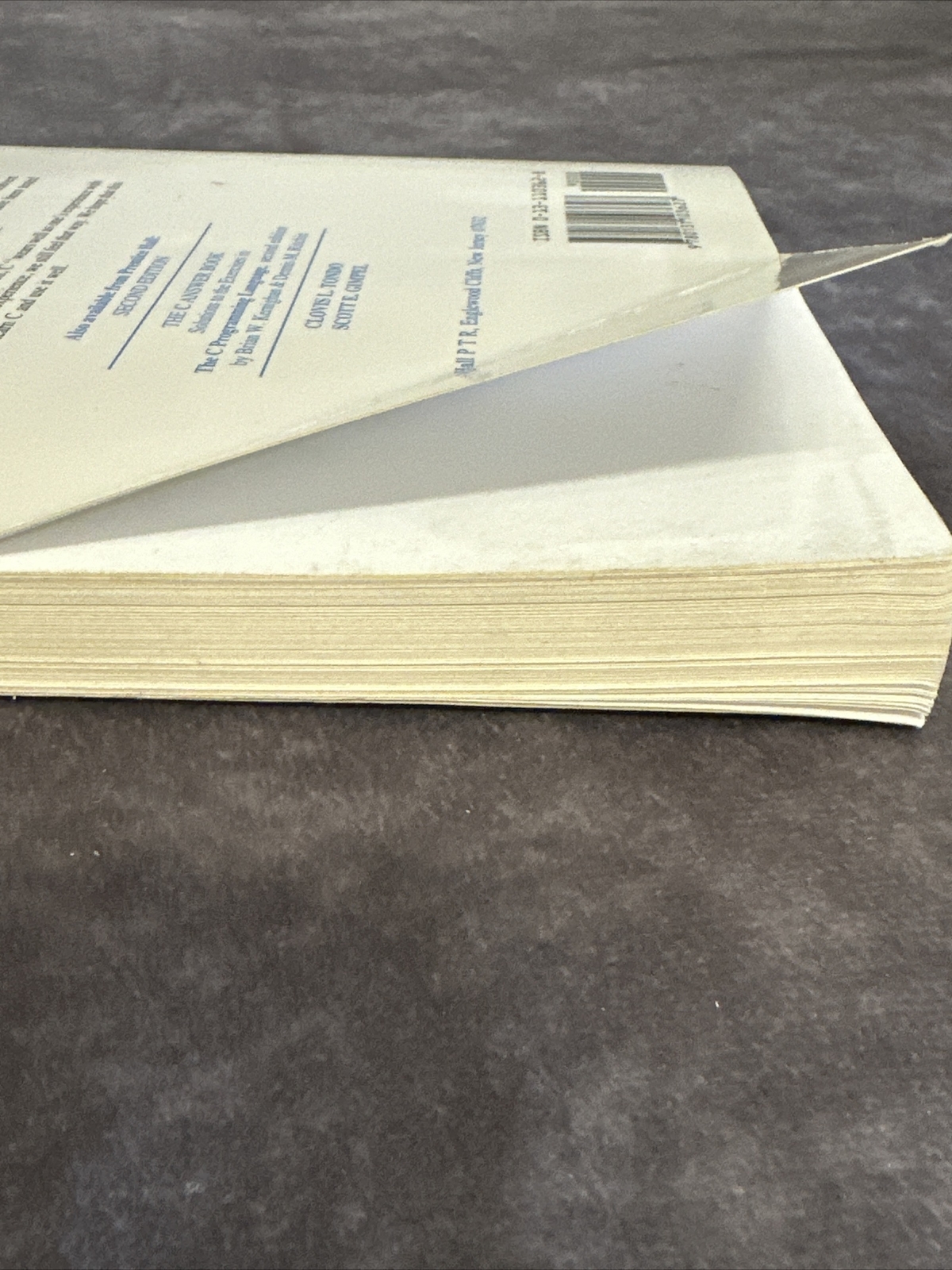 C Programming Language, 2nd – Paperback, by Brian W. Kernighan – Acceptable