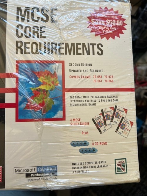 MCSE Core Requirements 2nd Edition, Legacy NEW, 4 Texts, 8 CDs