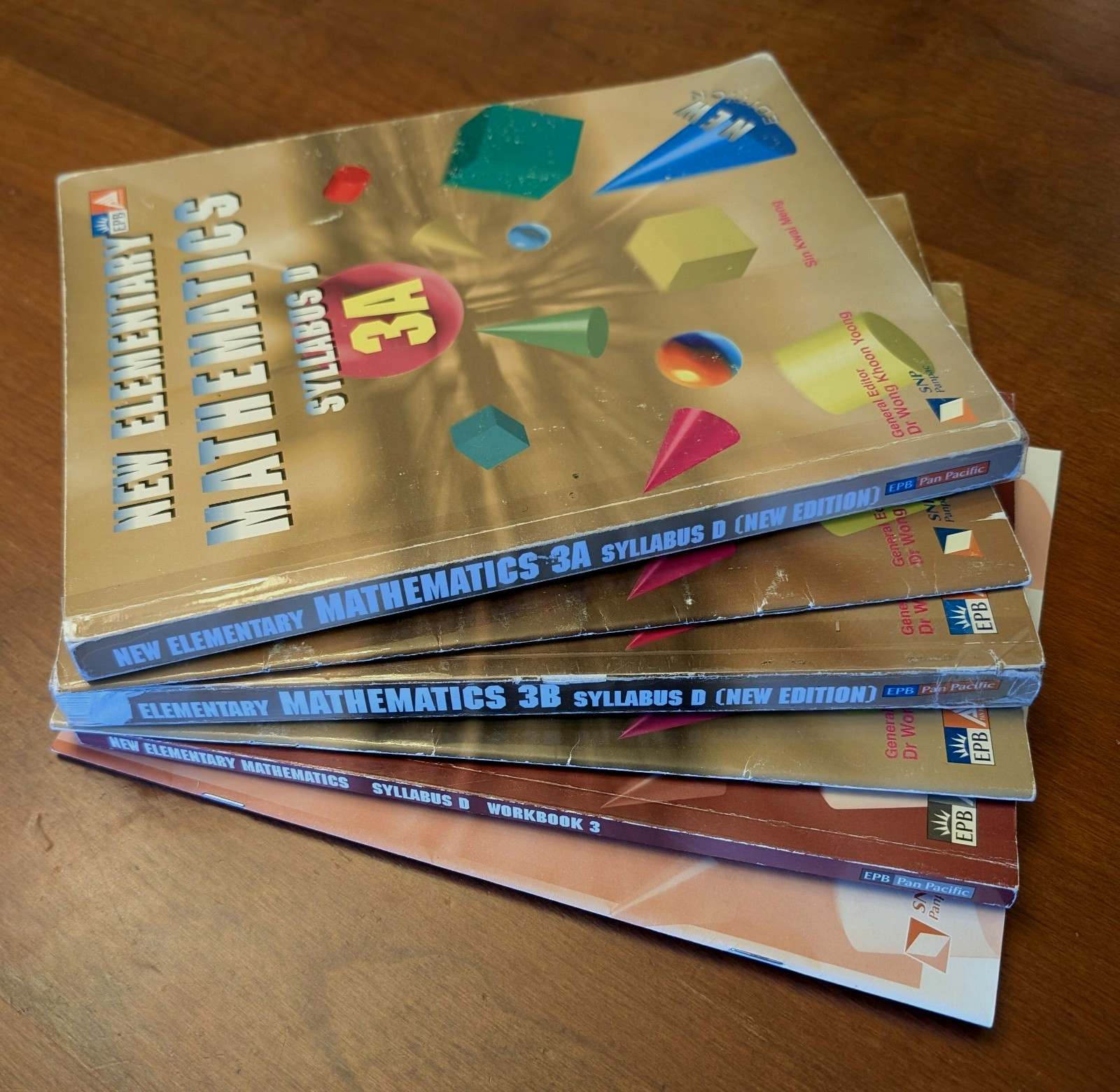 Singapore Math, New Elementary Mathematics Syllabus D 3A & 3B Set, Homeschool
