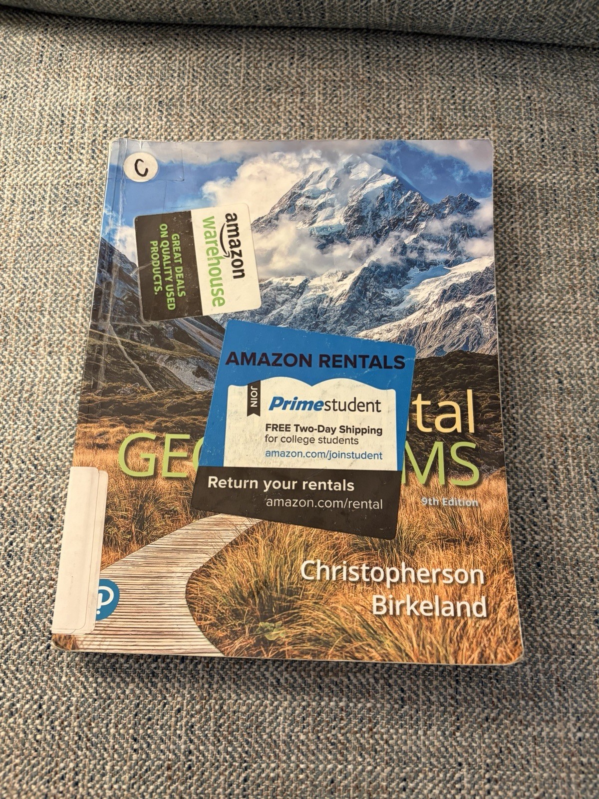 Elemental Geosystems Textbook (Used) Paperback