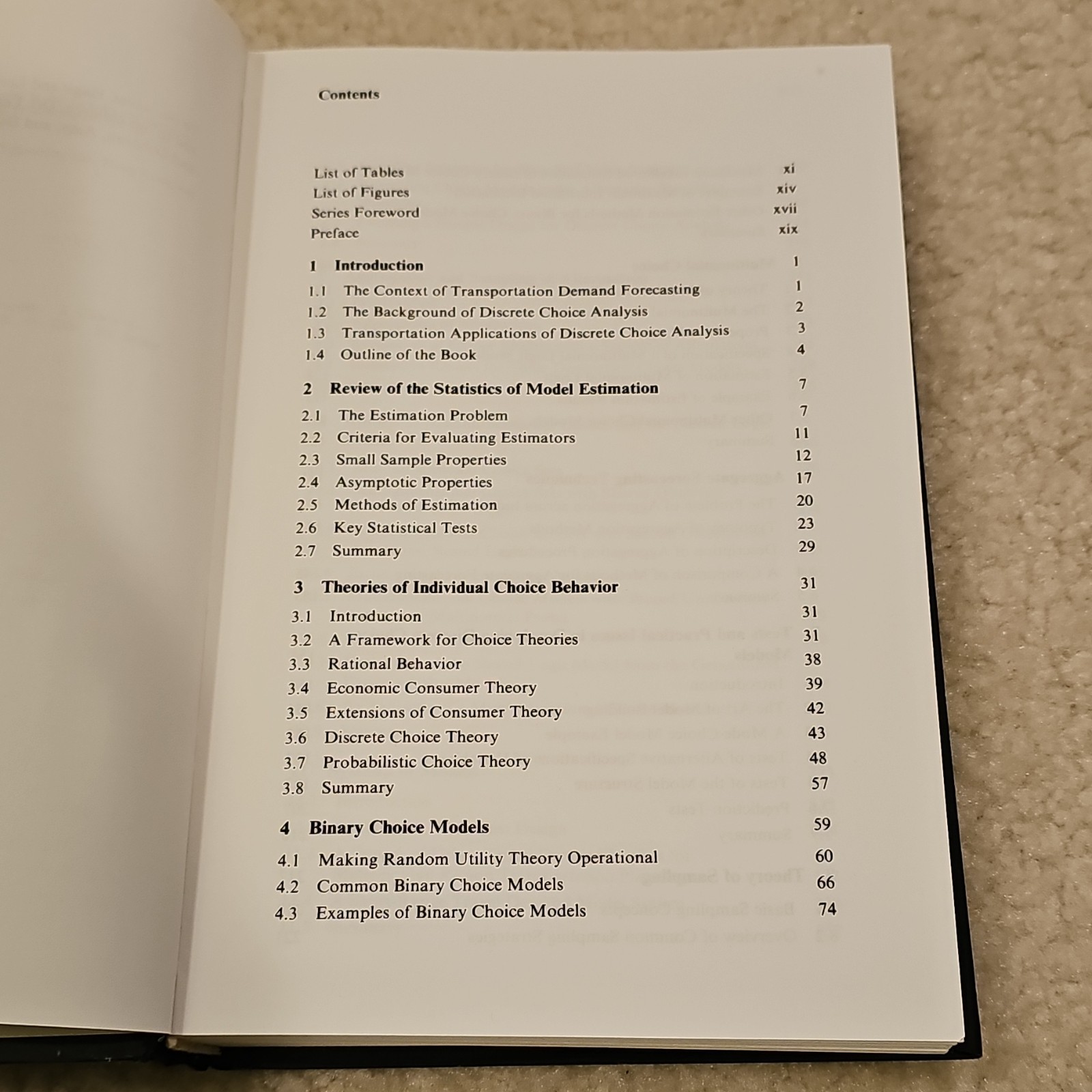 Discrete Choice Analysis Travel Demand Hardcover Ben-Akiva Lerman MIT Press