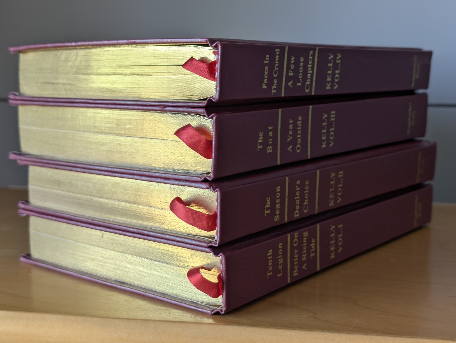Tom Kelly Complete Collection 4-Vol Leather Bound Signed Numbered 2005 #184