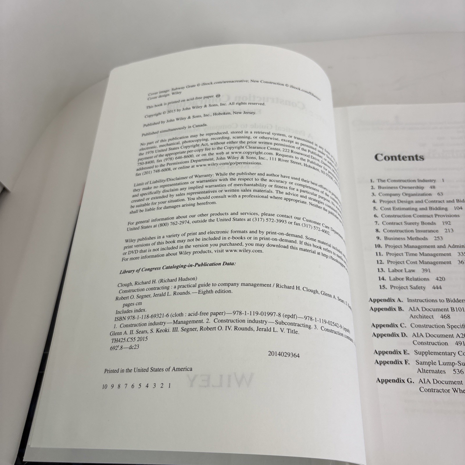 Construction Contracting A Practical Guide to Company Management by Robert