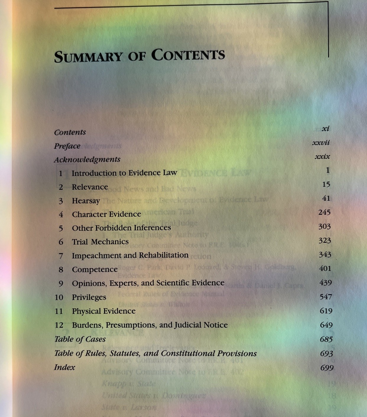 Evidence: Cases, Commentary, and Problems – Hardcover, by Sklansky