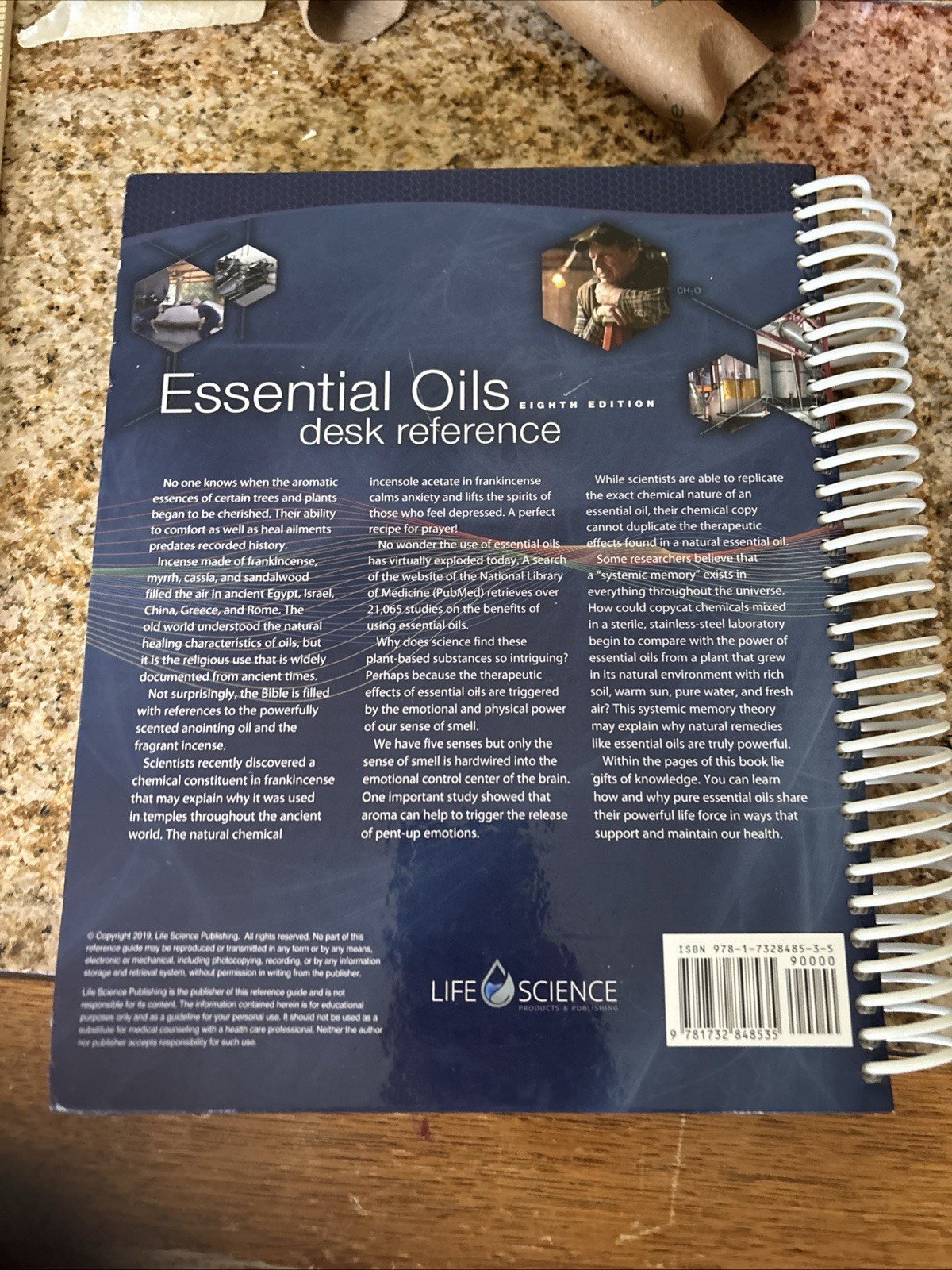3 Essential Oils Books Life Science Young Living Book. Life Science