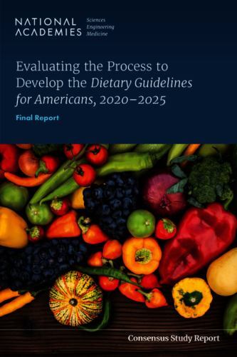 Evaluating the Process to Develop the Dietary Guidelines for Americans, 2020-202