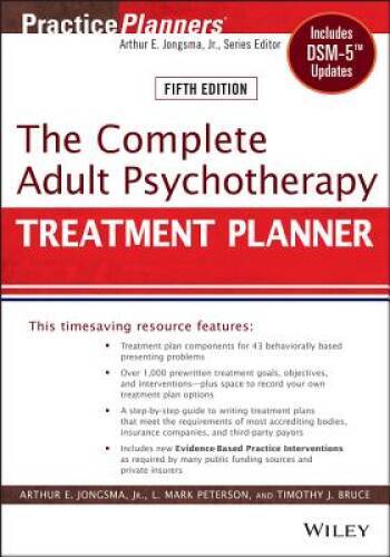 The Complete Adult Psychotherapy Treatment Planner: Includes D – VERY GOOD