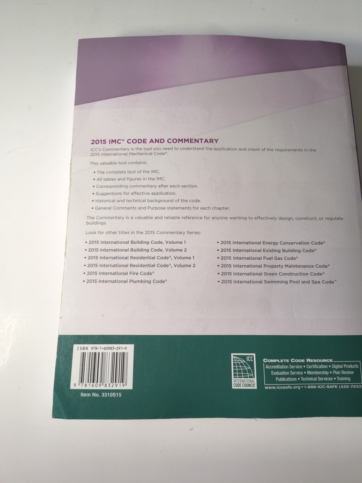 2015 International Mechanical Code Commentary