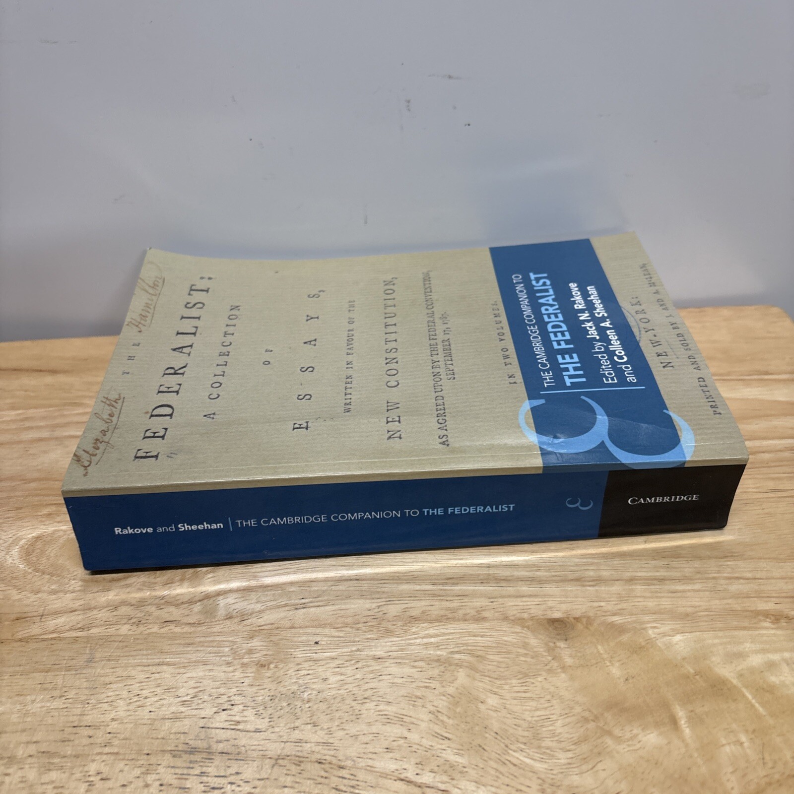 Cambridge Companion to the Federalist, Paperback by Rakove, Jack N. (EDT); Sh…