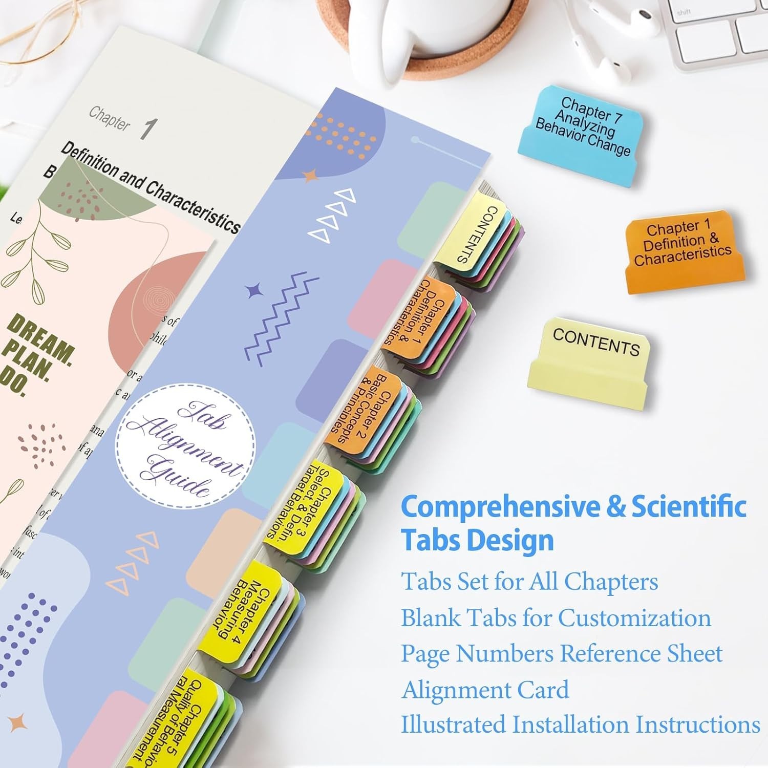 Index Tabs for Applied Behavior Analysis Cooper 3Rd Edition, Free Shipping
