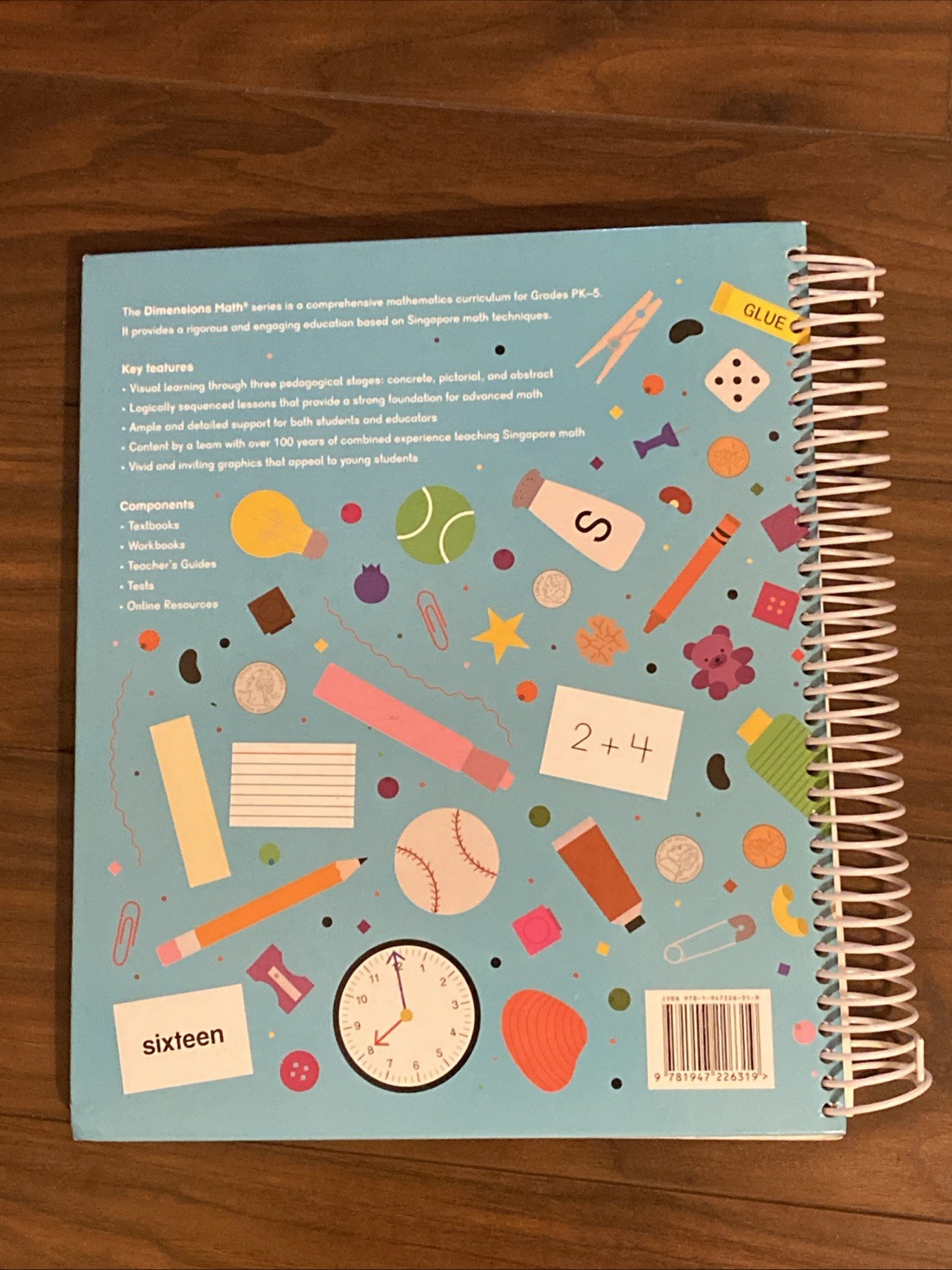 Dimensions Math Teacher’s Guide KB | Singapore Math Inc. [Spiral-bound]