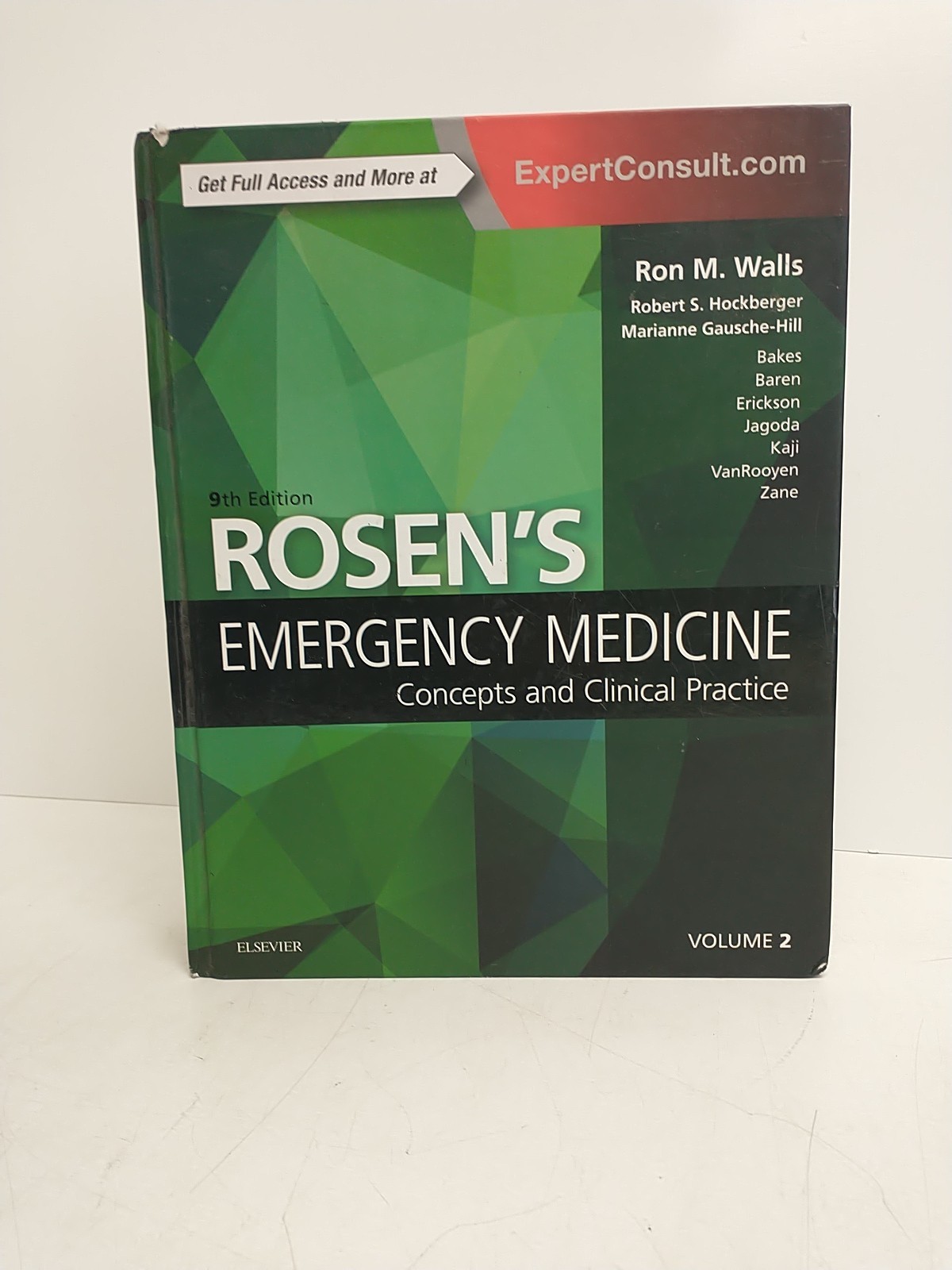 Rosen’s Emergency Medicine 9th Edition Volume 2 ONLY Ron M. Walls