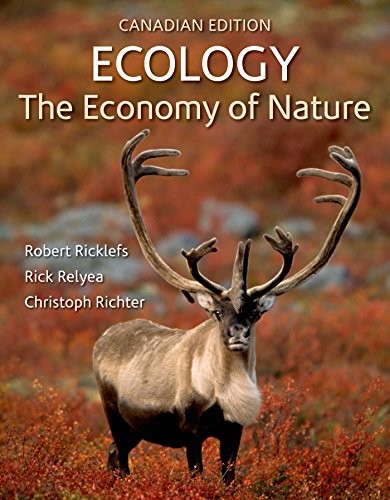 Ecology: The Economy of Nature (Canadian Edition) – paperback Relyea, Rick|R…
