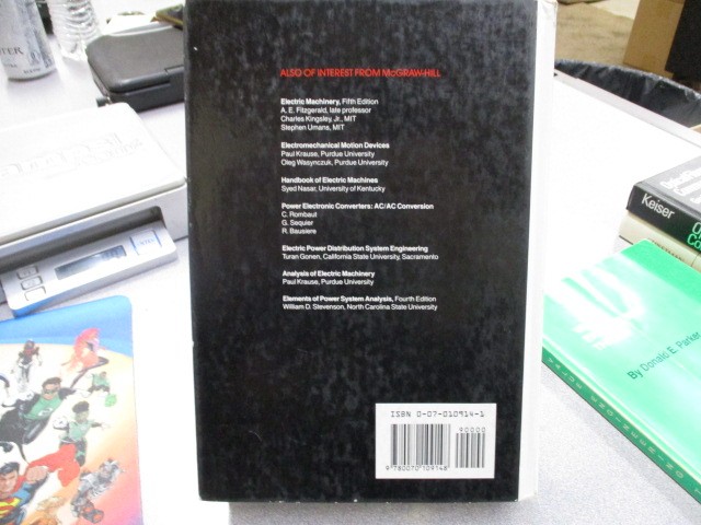 Electric Machinery Fundamentals, Stephen J. Chapman