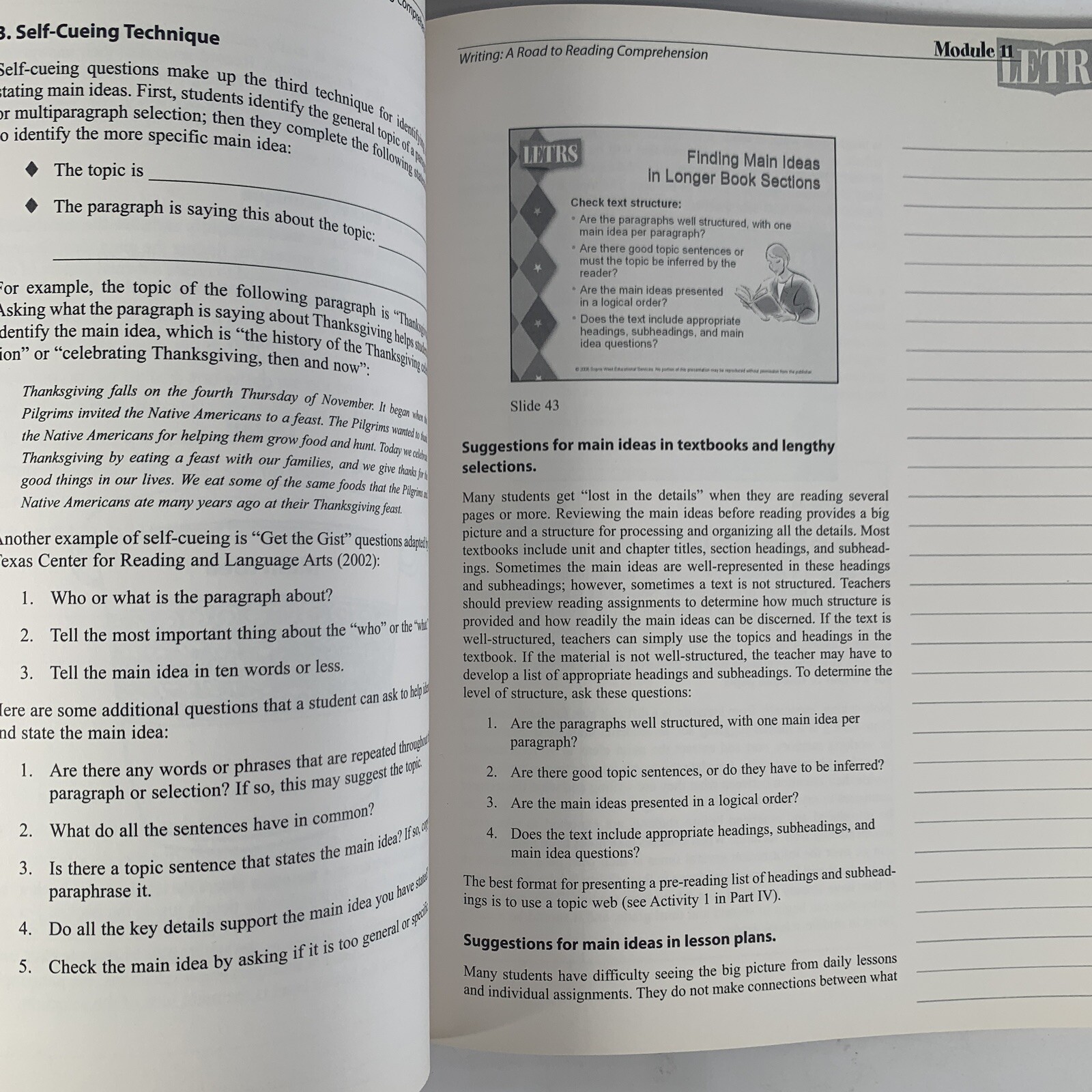 LETRS Language Essentials for Teachers Writing Reading Comprehension Homeschool