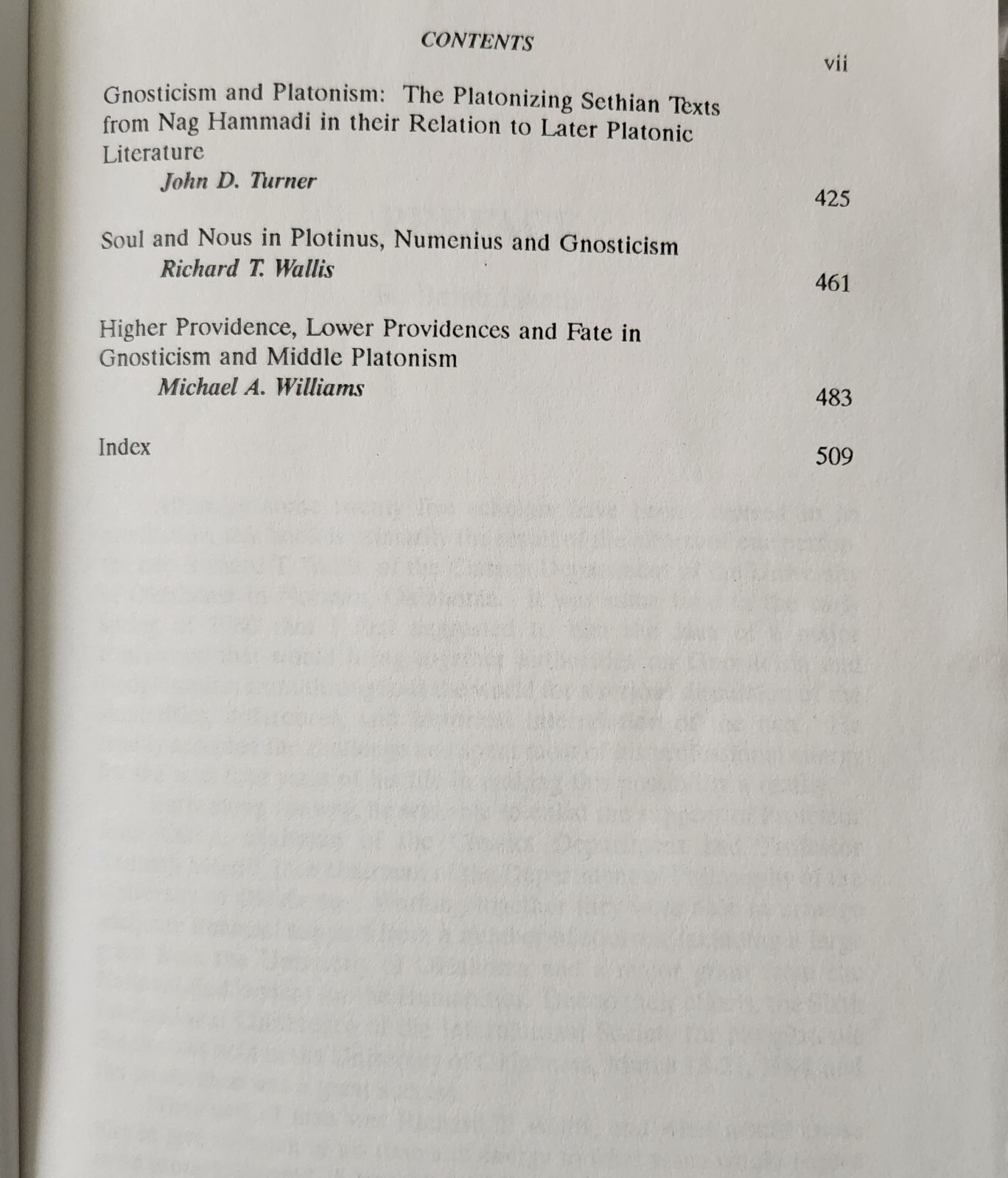 Neoplatonism and Gnosticism (Neoplatinism Vol 6) by Richard T. Wallis, Editor