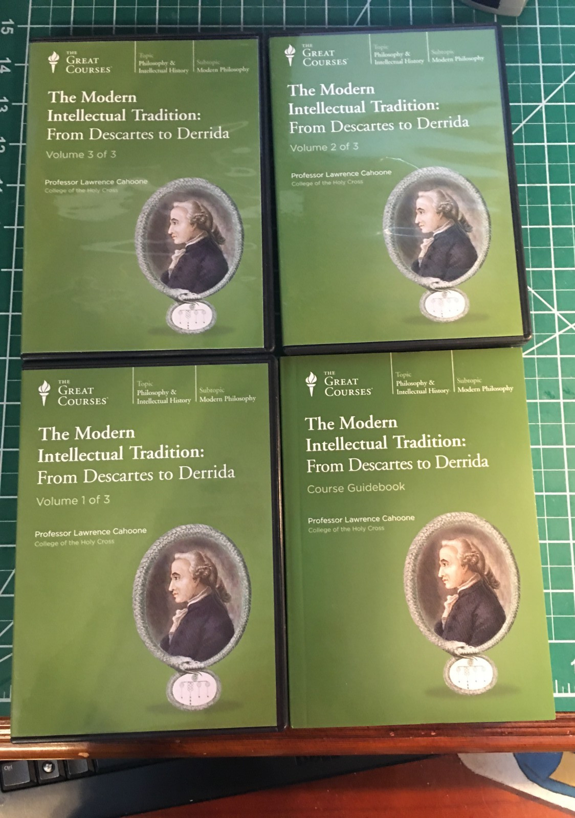 The Great Courses- 4 complete different courses, never been watched – NEW