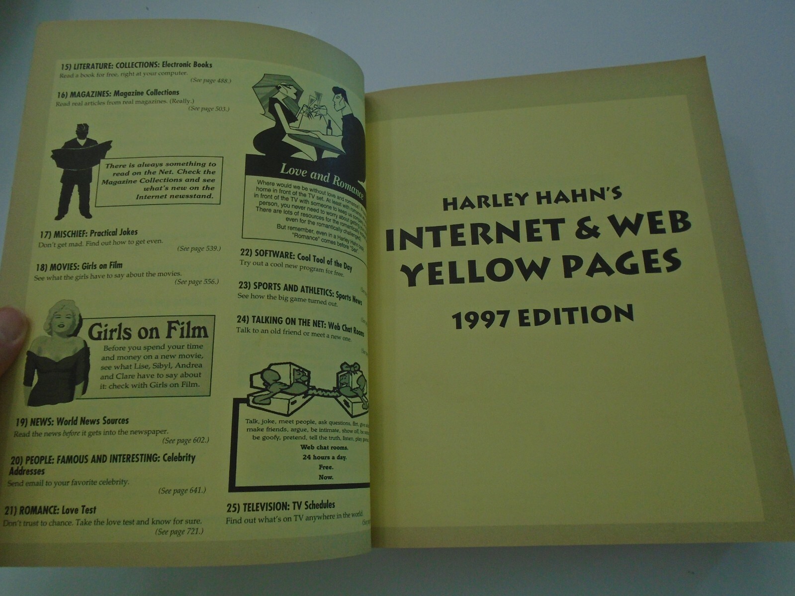 Harley Hahn’s Internet Yellow Pages by Harley Hahn (1996, CD-ROM / Trade PB)